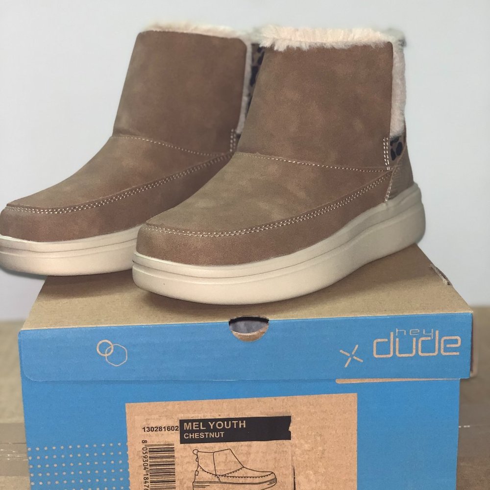 NWT Discontinued Kids Hey Dude Boots!